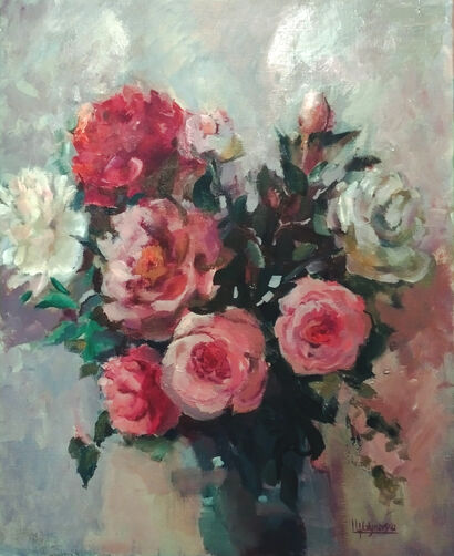 Éclat Floral en Lumière - a Paint Artowrk by malynovska